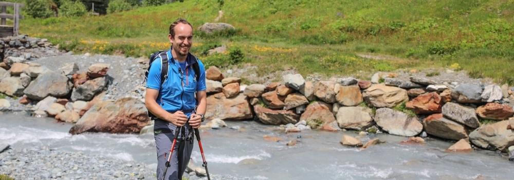 Gian Luca Gasca in viaggio con Linea Verde Sentieri