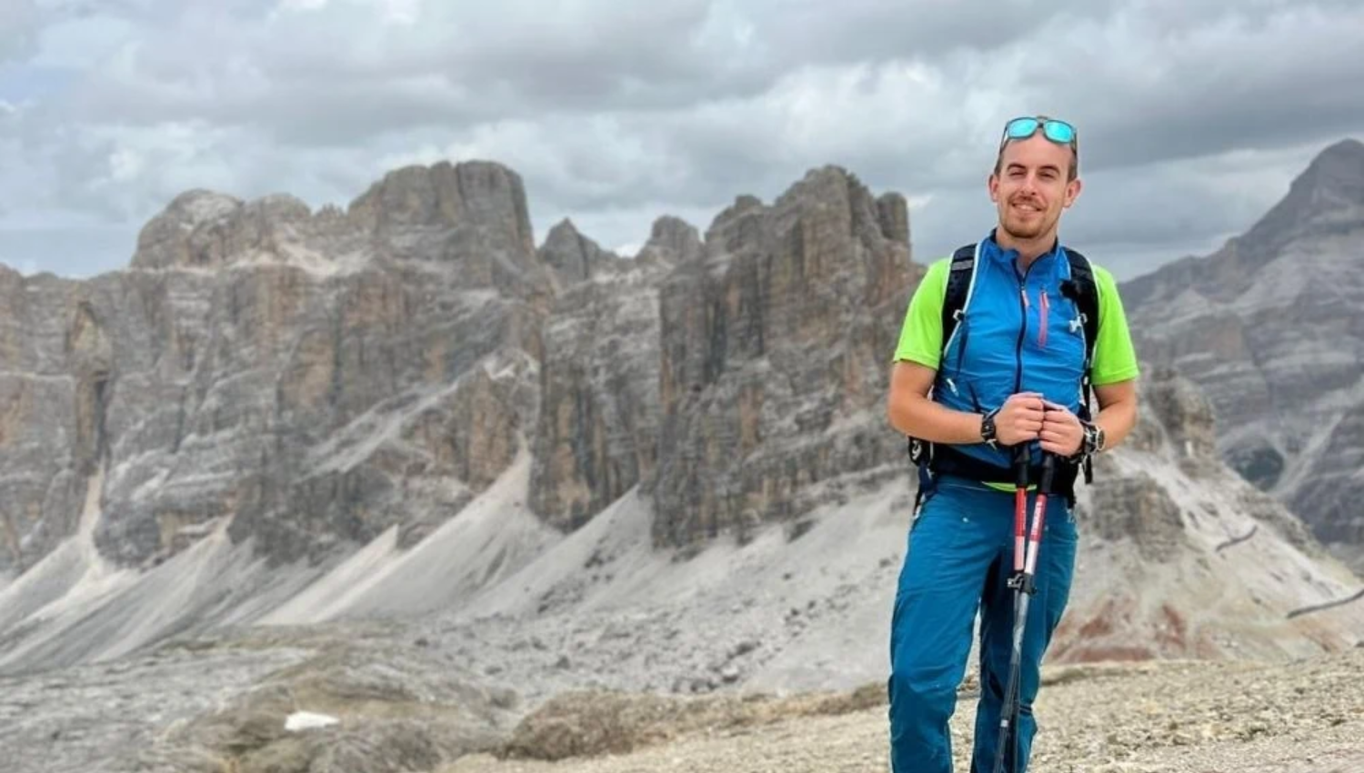 Gian Luca Gasca in viaggio con Linea Verde Sentieri